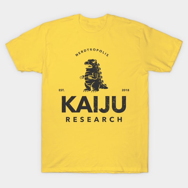 Kaiju Research T-Shirt by nerdtropolis